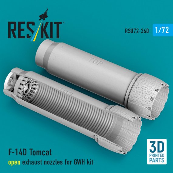 Reskit 1/72 F-14D Tomcat Tuy�res ouvertes pour GWH
