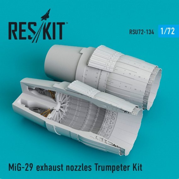 1/72 MiG-29 exhaust nozzles