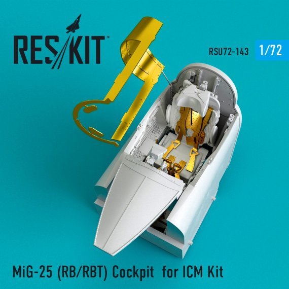 1/72 MiG-25 Cockpit