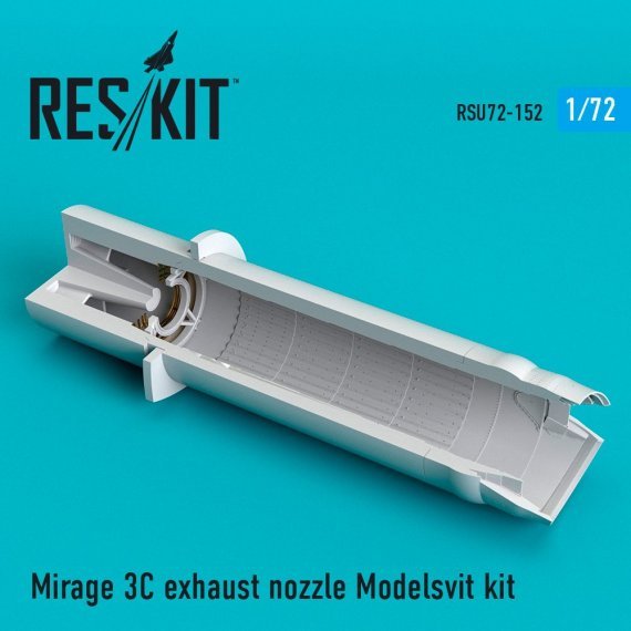 1/72 Mirage 3C exhaust nozzle