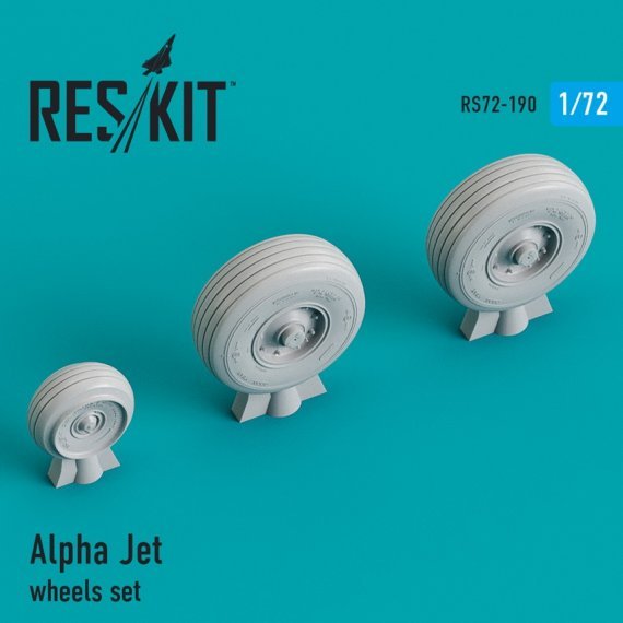 1/72 Alpha Jet wheel set