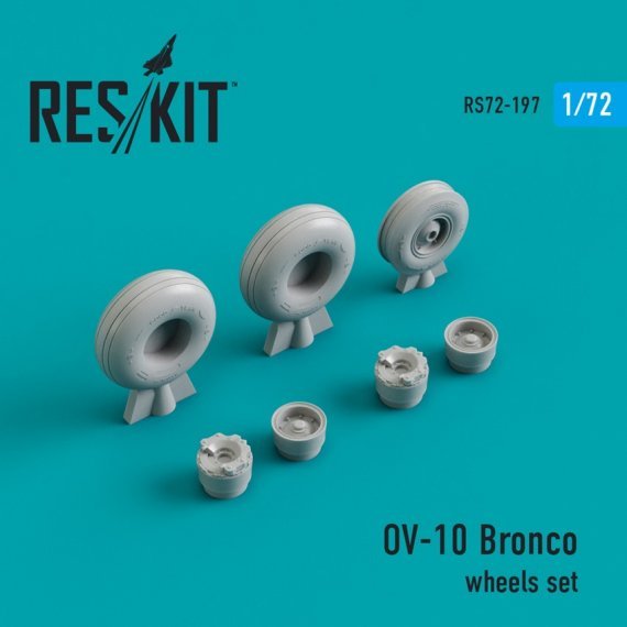 1/72 OV-10 Bronco wheel set