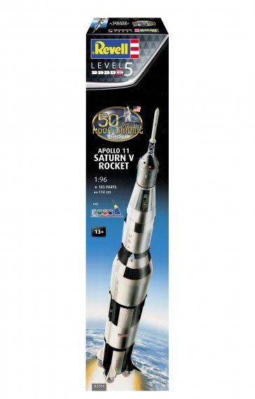 1/96 Apollo 11 Saturn V Rocket