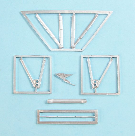 1/32 Nieuport Xxiii Landing Gear & V-Main Struts
