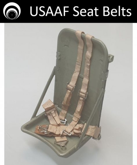 1/24 Usaaf seatbelts WWII