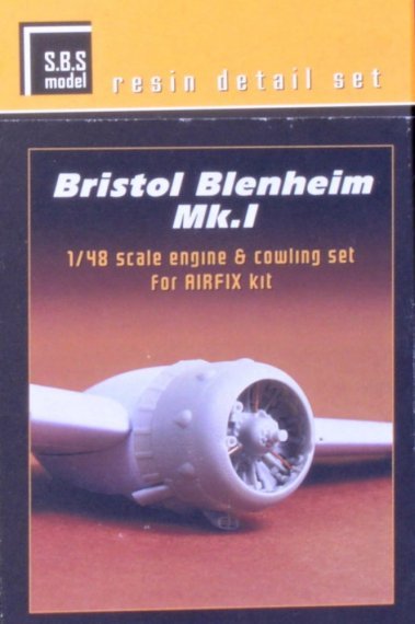 1/48 Br.Blenheim Mk.I engine & cowling set