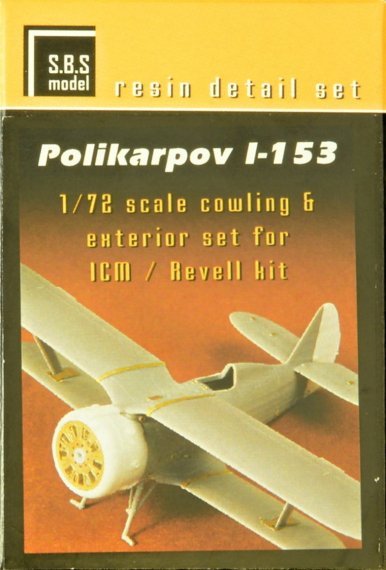 1/72 Polikarpov I-153 Exterior set