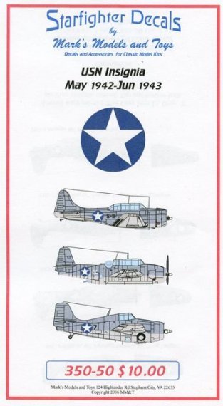 1/350 USN Insignia May 1942 to June 1943