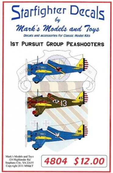 1/48 P-26 Pt.2 1st Pursuit Group