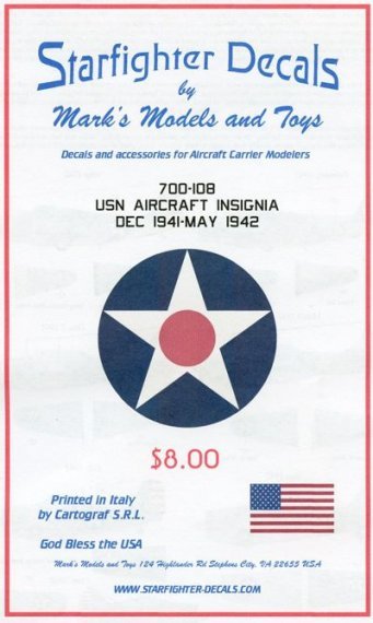 1/700 USN Aircraft Insignia 1919-May 1942