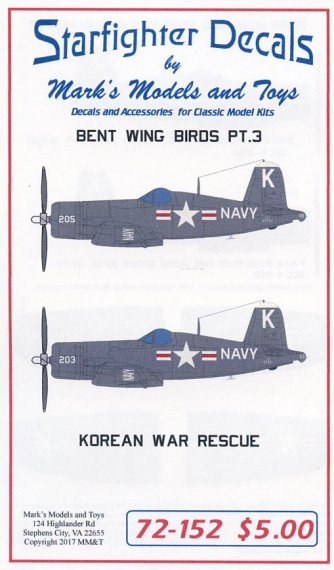 1/72 Bent Wing Birds Pt.3: Korean War Rescue