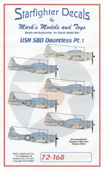 1/72 Usn Sbd Dauntless Pt.1