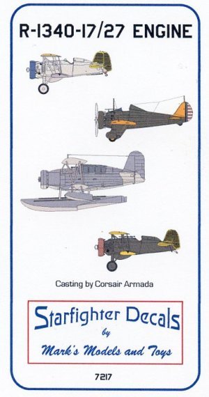 1/72 R-1340-17/27 Engine