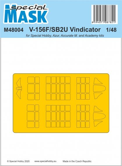 1/48 Mask for V-156F/SB2U Vindicator