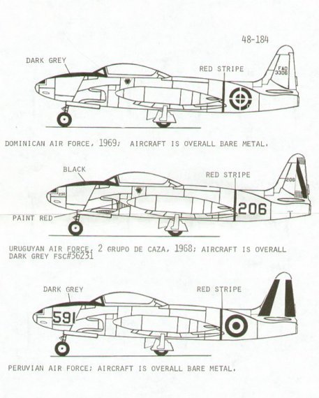 Superscale 1/48 Lockheed T-33 Shooting Star