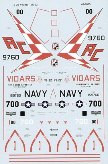 1/48 Lockheed S-3B Viking VS-22