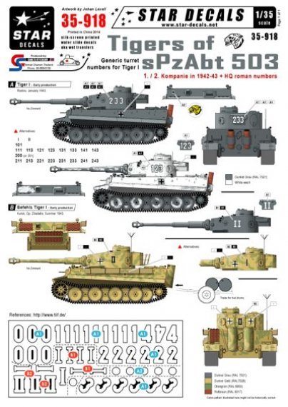 1/35 Tigers of sPzAbt 503 1