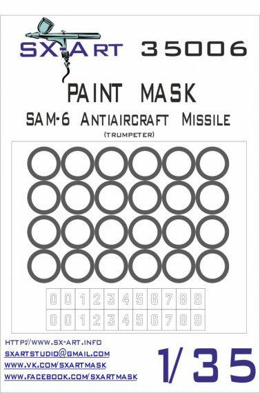 1/35 SAM-6 AA Missile Painting Mask