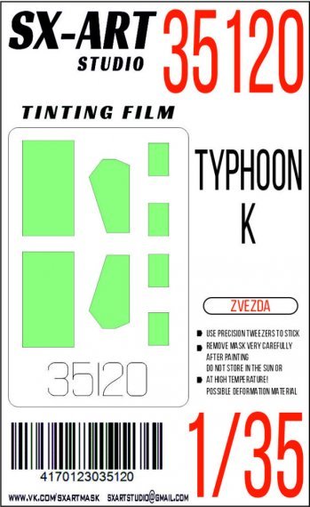 1/35 Tinting film Typhoon-K
