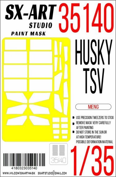 1/35 Paint mask Husky TSV
