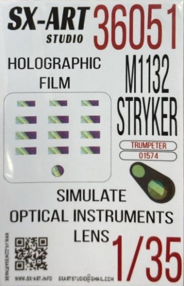 1/35 Holographic film M1132 Stryker ESV