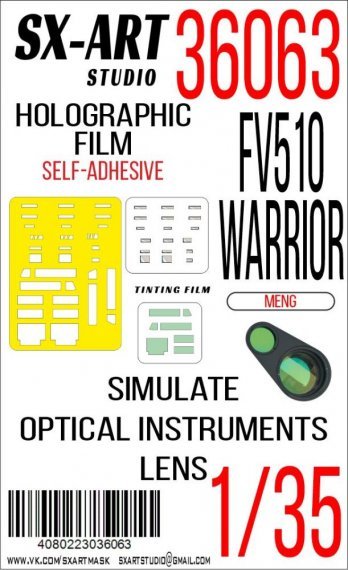 1/35 Holographic film FV510 Warrior
