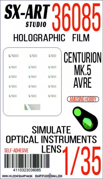 1/35 Holographic film Centurion MK.5 Avre