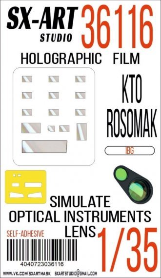 1/35 Holographic film KTO Rosomak for IBG