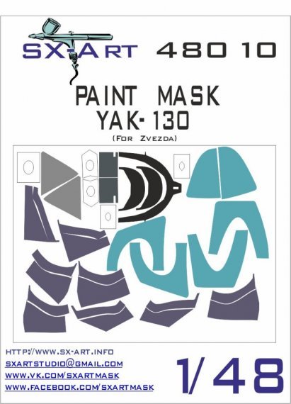 1/48 Yak-130 Painting Mask