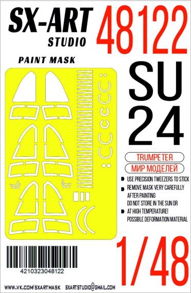 1/48 Paint mask Su-24