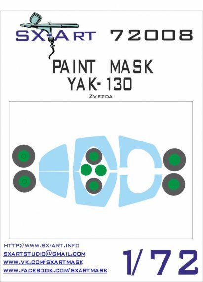 1/72 Yak-130 Painting Mask