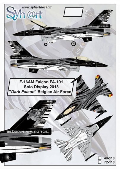 1/72 F-16AM Falcon FA-101 Solo Display 2018