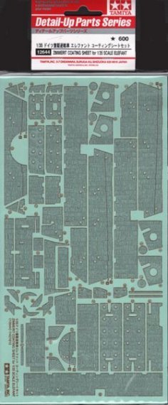 1/35 Scale Elefant Zimmerit Sheet