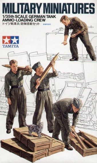 Tamiya Figuren Deutsche Panzergranatenwerfer 1/35