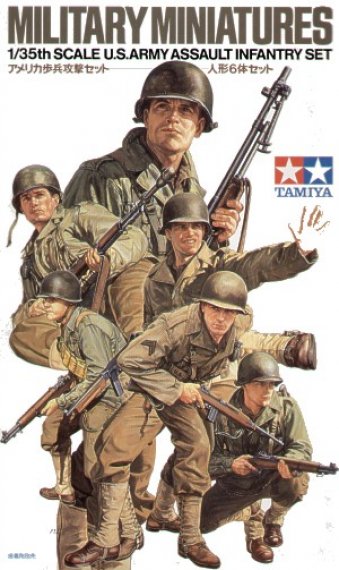 Tamiya Figurines Infanterie U.S. Army WWII 1/35