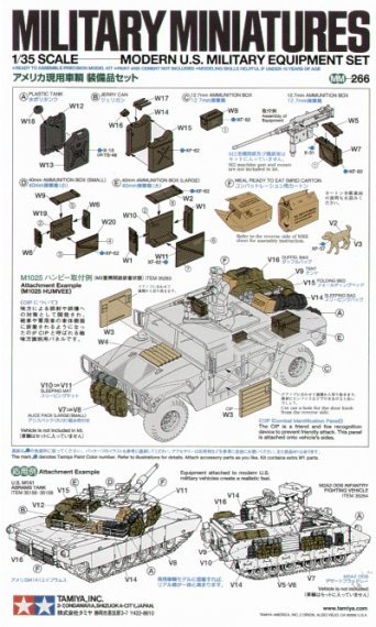 1/35 U.S. Modern Military Equipment