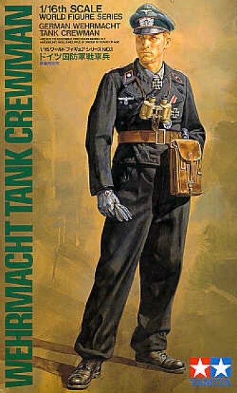 Tamiya Wehrmacht Tank Crew Figures 1/16