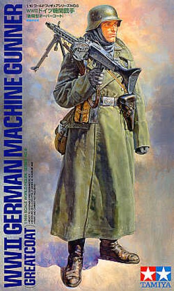 Tamiya German WWII Machine Gunner Figure 1/16