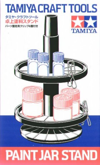 Tamiya Paint Jar Stand Storage Organizer