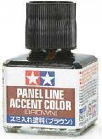 Panel Line Accent Color Brown