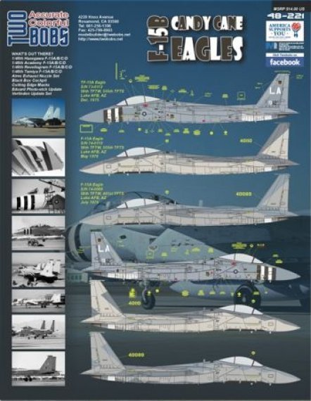 1/48 F-15A/TF-15A (F-15B) Candy Cane/Ferris Eagles