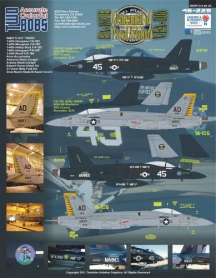 1/48 F/A-18C/E Hornets CoNA VFA-106