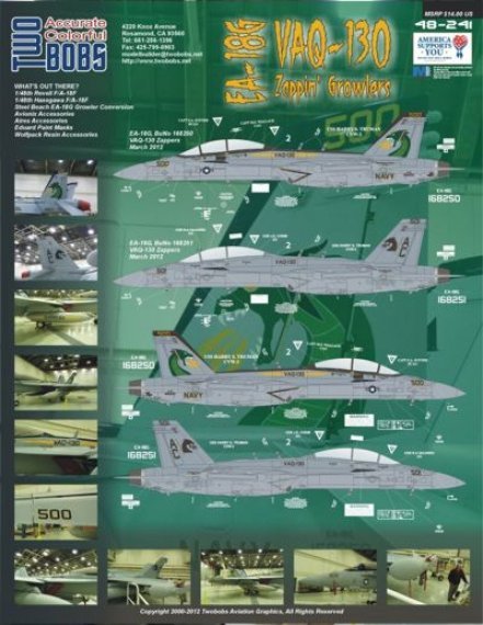 1/48 EA-18G VAQ-130 Zappers