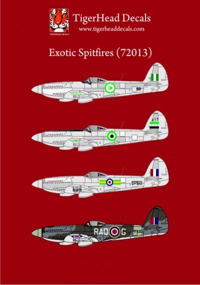 1/72 Exotic Spitfires.