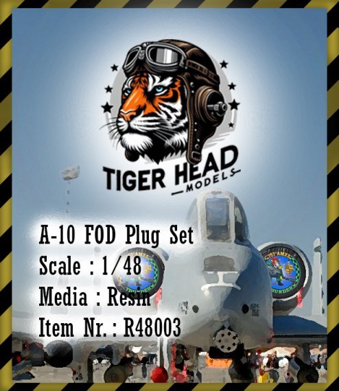 1/48 Fairchild A-10A Fod Plug Set