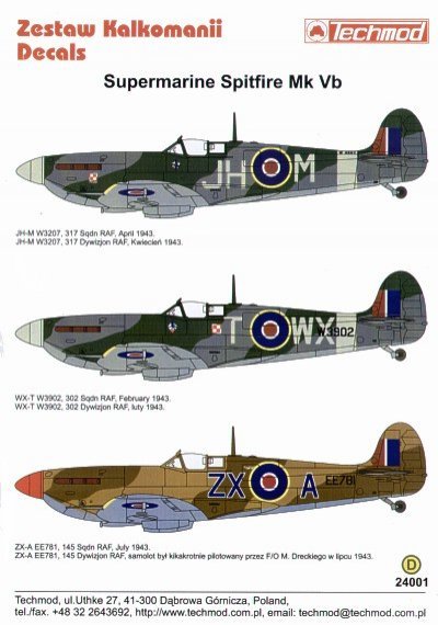 1/24 Supermarine Spitfire Mk.Vb
