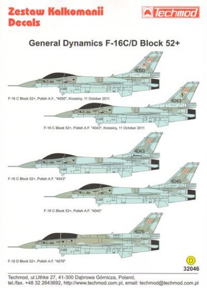 1/32 General Dynamics F-16C/D Block 52+ Polish AF