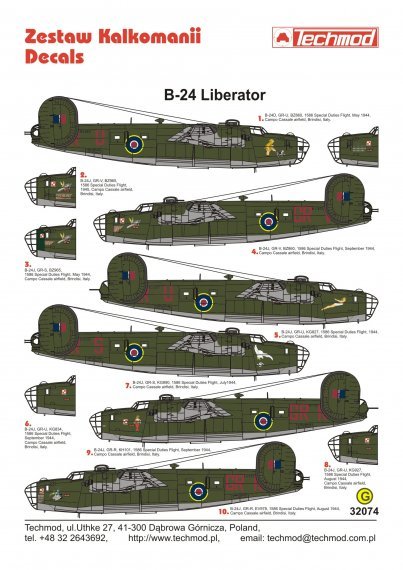 1/32 Consolidated B-24D/B-24J Liberator