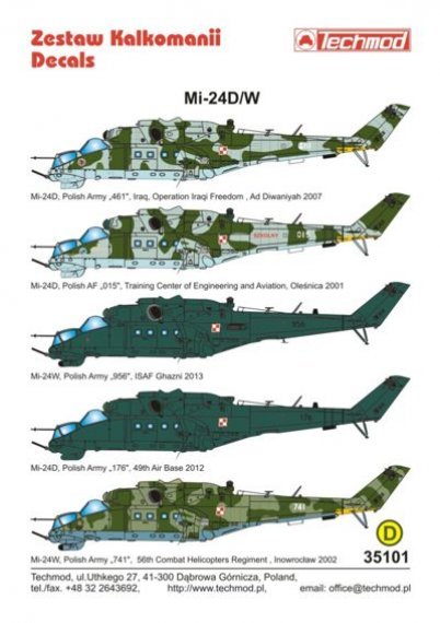 1/35 Mil Mi-24D/W [Mi-24W]