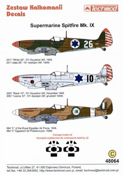 1/48 Supermarine Spitfire Mk.IX